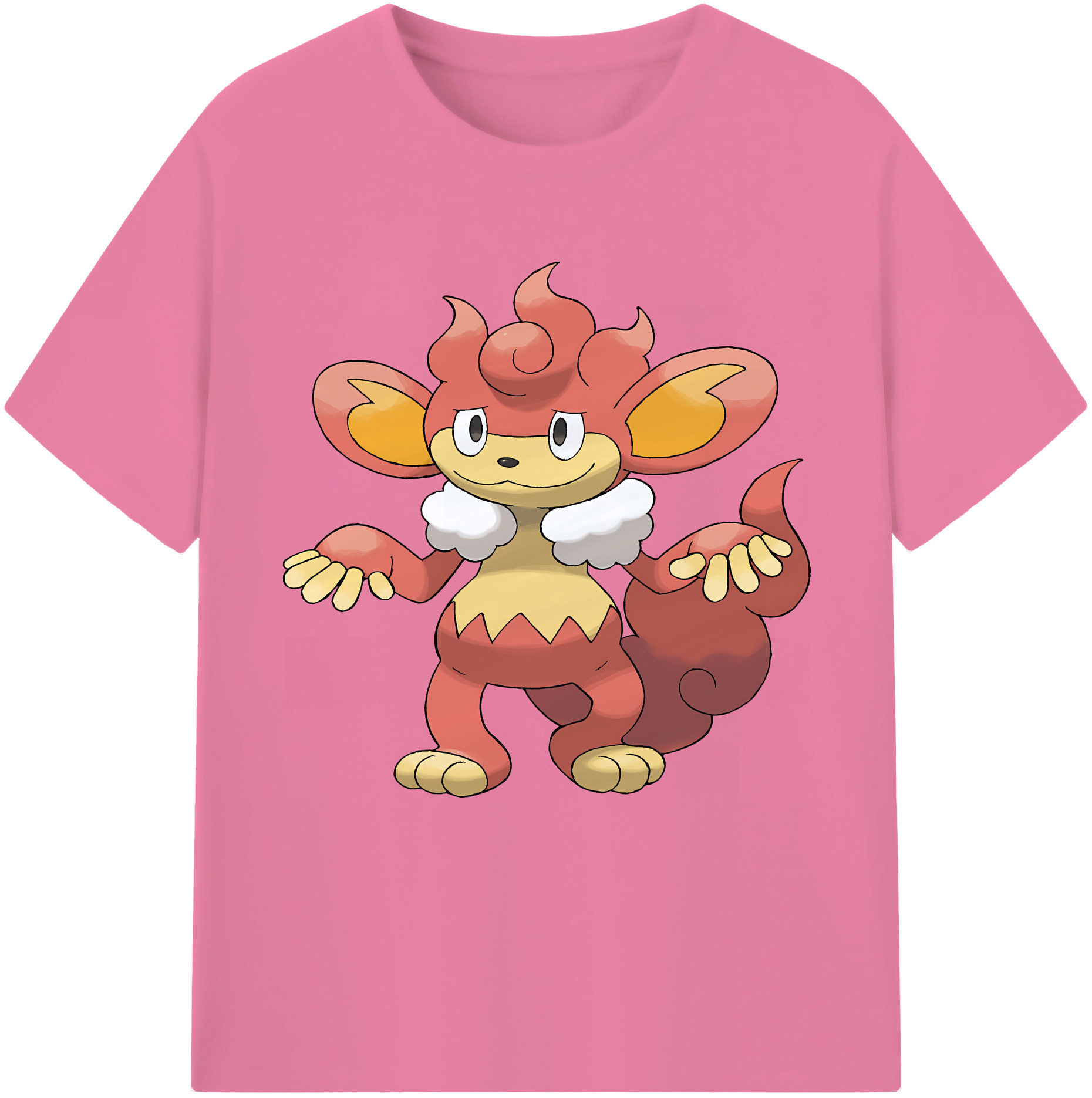 （画像用） ポケットモンスター Pokémon 綿100％半袖Tシャツ（フロントプリント）